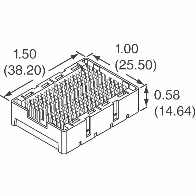 55738-001LF Amphenol ICC (FCI)  Matrices de type bord Mezzanine (carte à carte)